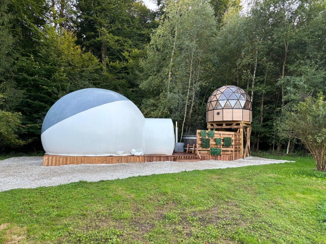 Hébergement AbracadaRoom : Dôme Lunaire D'Olia et son bain nordique - Image 1