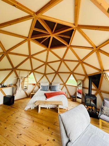 Hébergement AbracadaRoom : Cèdre dôme géodésique & Spa - Image 6