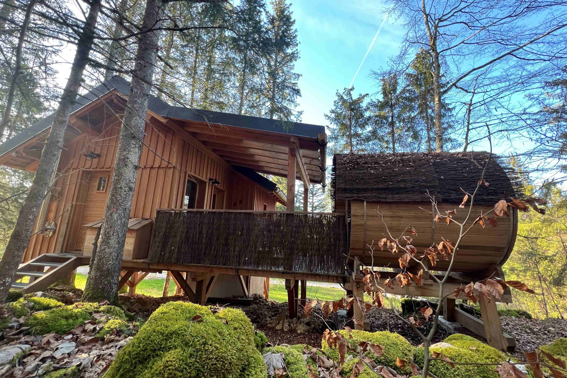 Hébergement UnicStay : Cabane La Champvent & Spa & Sauna à Petite Chaux