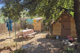 La cabane de Casa Ciocciu Petit-déjeuner & Dîner