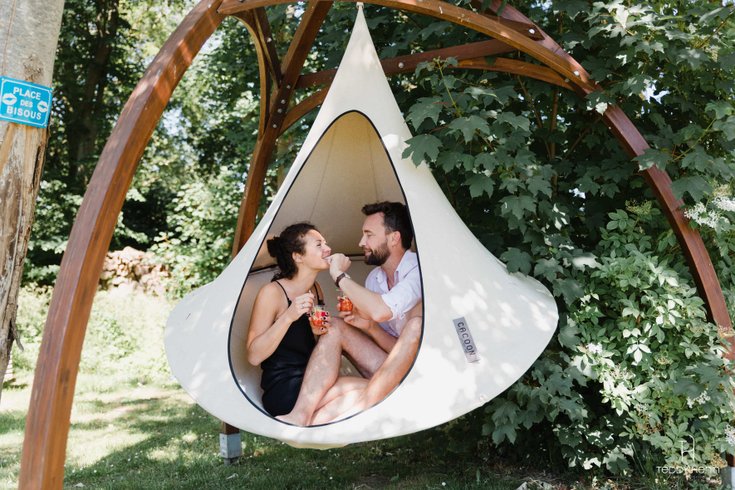 Hébergement AbracadaRoom : La Bulle au bord de l'eau & Spa et Vélos électriques - Image 3