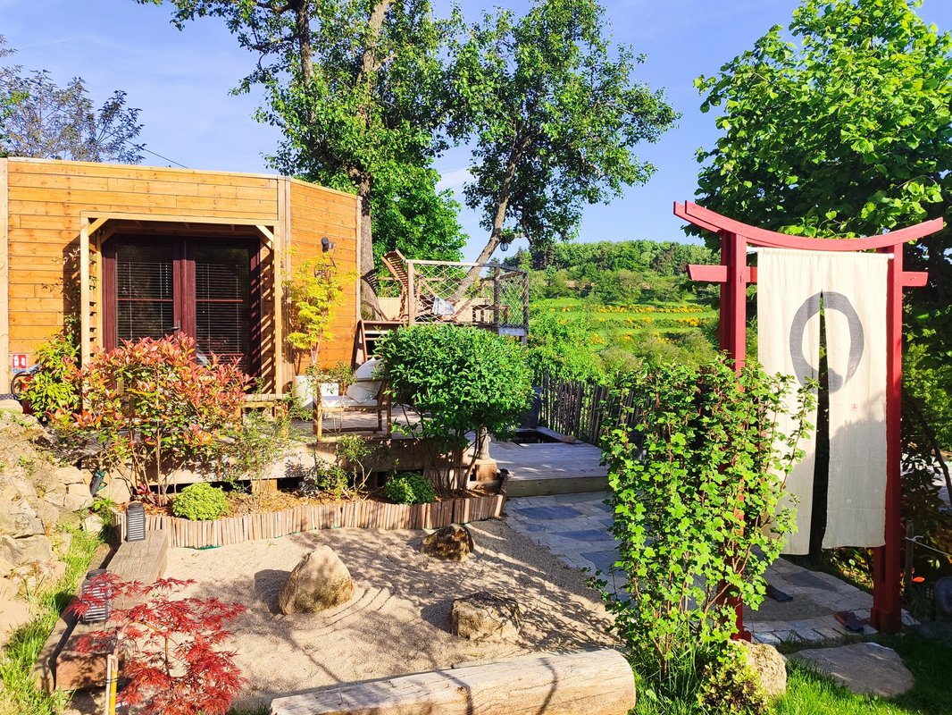 La cabane japonaise à Vernoux En Vivarais (1)