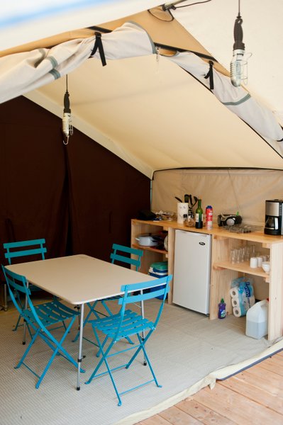 intérieure tente classic