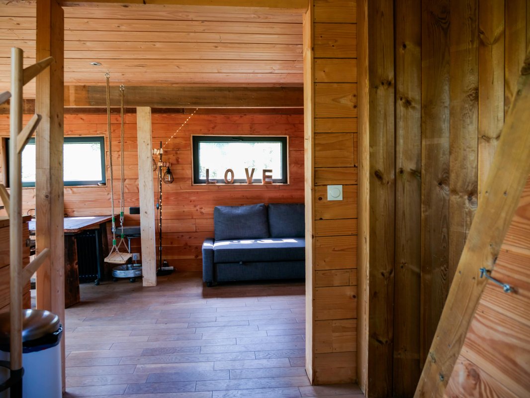 Notre Cabane perchée & son lac privé à Sadirac (3)