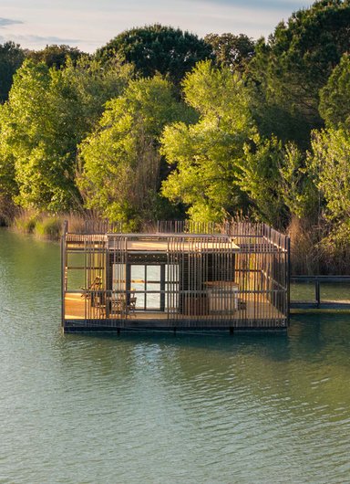 Cabane Spa Bora Bora à Sorgues
