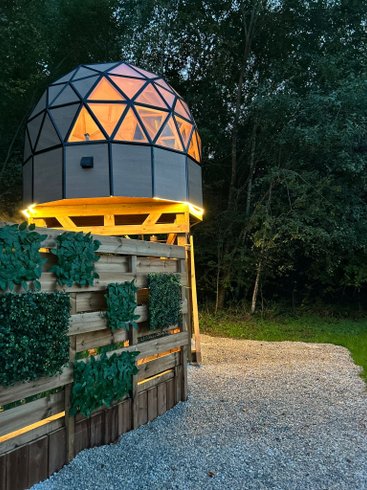 Hébergement AbracadaRoom : Dôme Lunaire D'Olia et son bain nordique - Image 3
