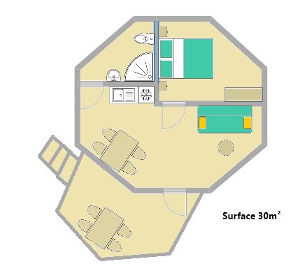 Hébergement AbracadaRoom : Cabane 'Pollimage' au bord d'un lac - Image 12