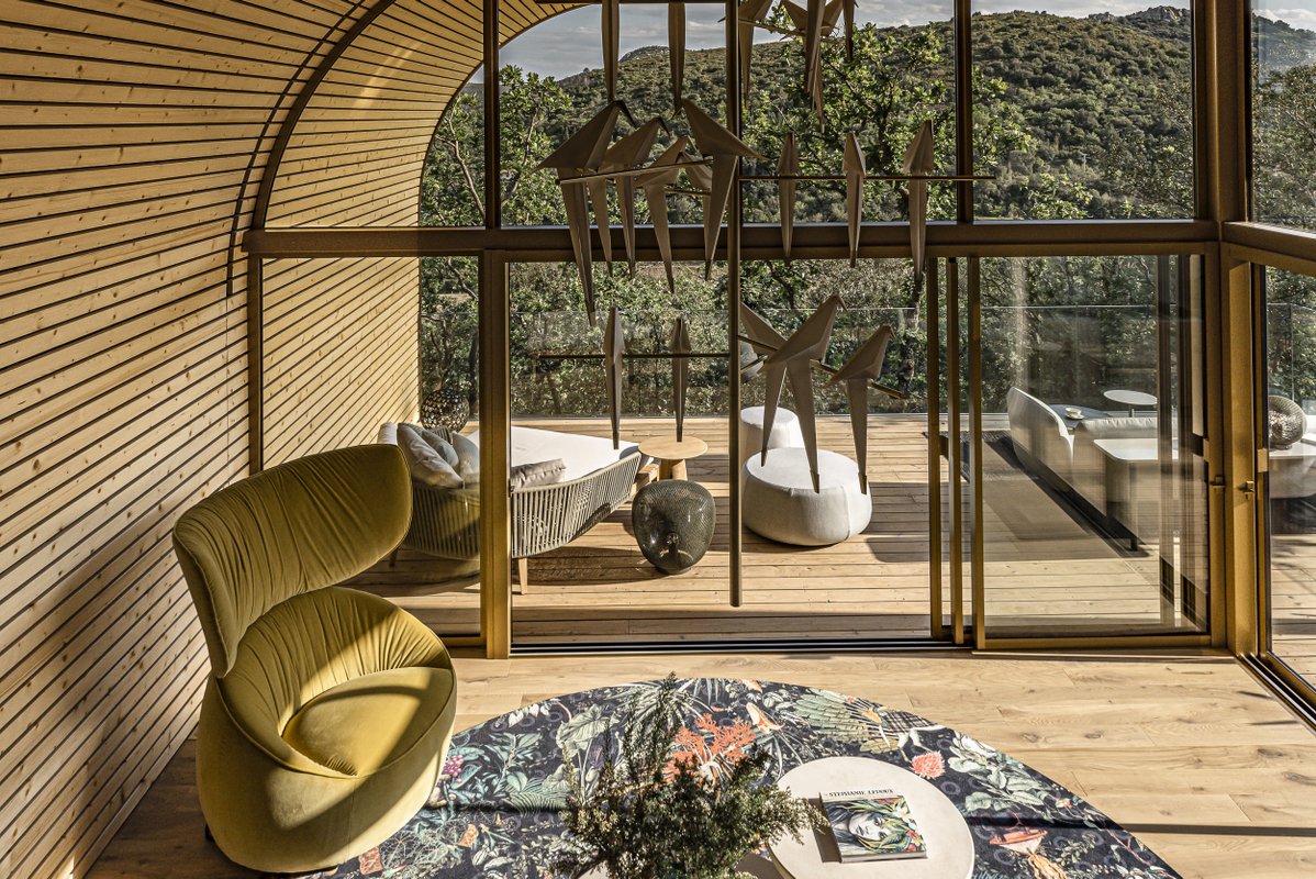 Lodge L'Arbre Perché & SPA à Cabrières (1)
