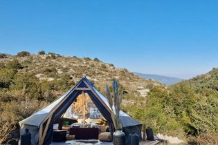 Tente et tente lodge Alpes-Maritimes