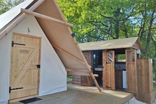Tente et tente lodge Loir-et-Cher