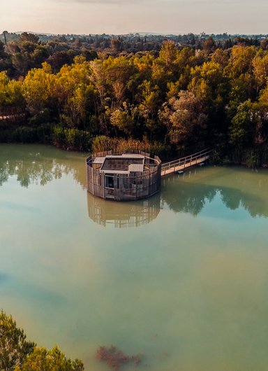Cabane Spa Aquarelle à Sorgues