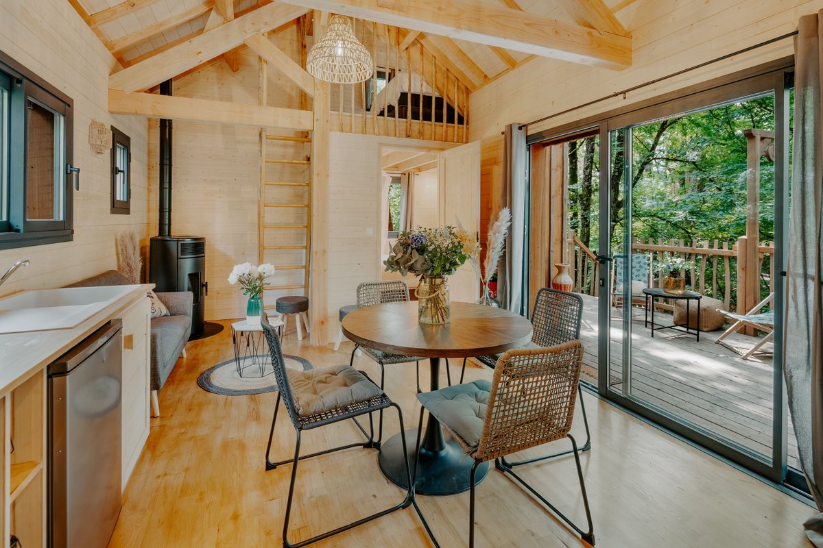 La Cabane la Forêt & Spa à Martillac (4)