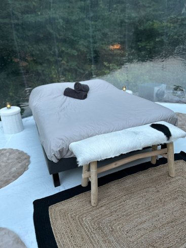 Hébergement AbracadaRoom : Dôme Lunaire D'Olia et son bain nordique - Image 24