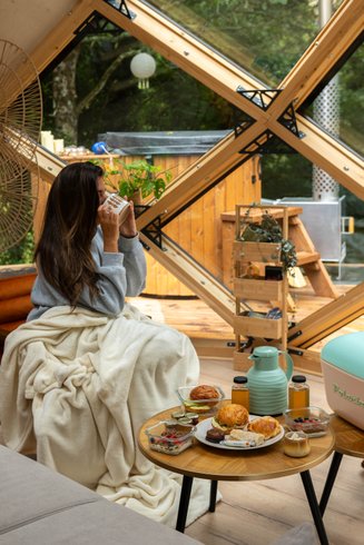 Hébergement AbracadaRoom : Le zome : Nuit sous les étoiles  & spa privatif - Image 3