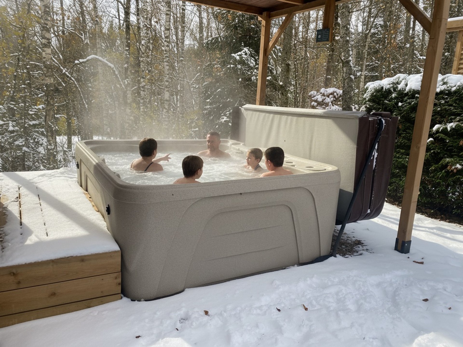 HY•Lødge Spa-6pers N°4 (Chalet nature avec spa privatif)