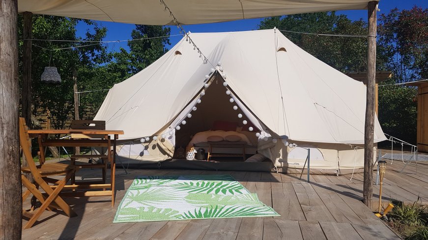 Hébergement AbracadaRoom : Tente Sibley "le Bonheur" & Spa - Image 3