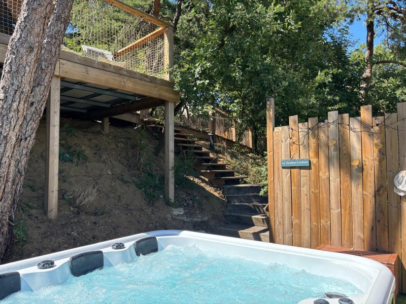 Hébergement AbracadaRoom : Chalet  VercoréA SPA Privatif, Domaine CollinéA en Drôme Des Collines - Image 41