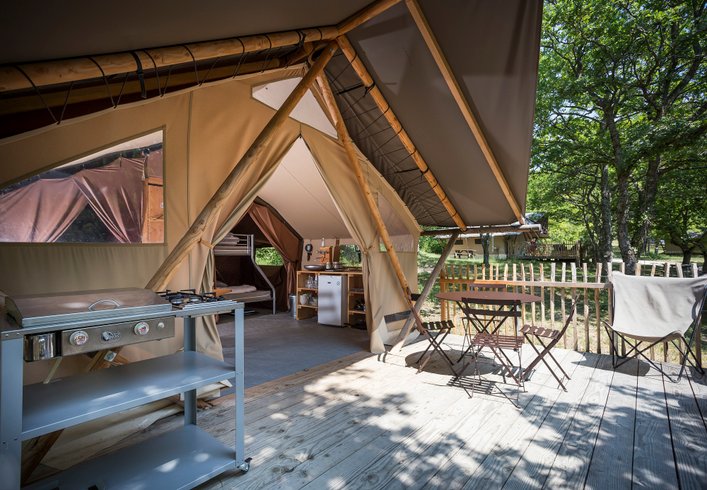 Hébergement AbracadaRoom : Tente Trappeur II Sud Ardèche - Image 1