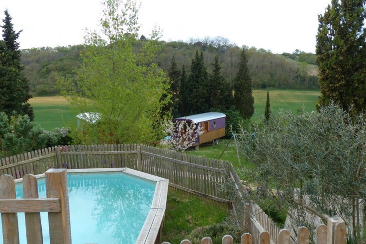 Hébergement AbracadaRoom : La Roulotte Violette du Lauragais - Image 8