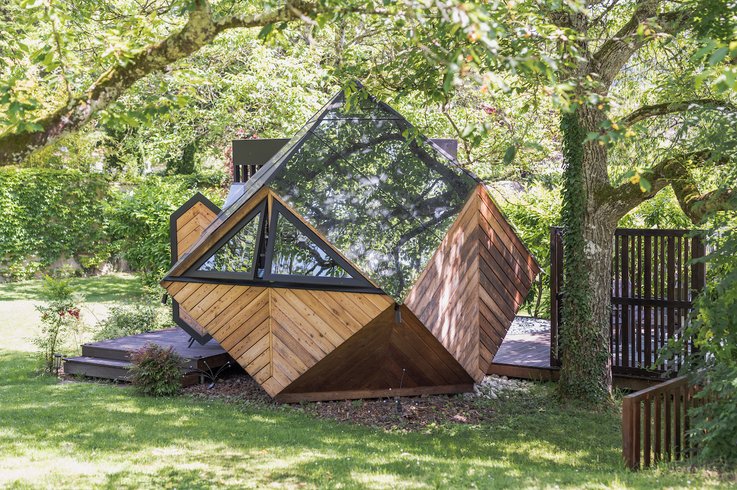 Hébergement AbracadaRoom : Zome Le Noyer & Bain nordique - Image 1