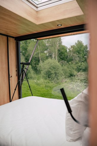 Hébergement AbracadaRoom : Lodge Duo sur terre - Vue panoramique sur l'étang & Bain Nordique Privatif - Image 2