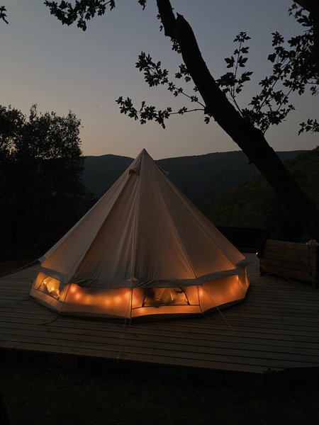 Hébergement AbracadaRoom : La tente Sushine et sa baignoire avec vue - Image 6