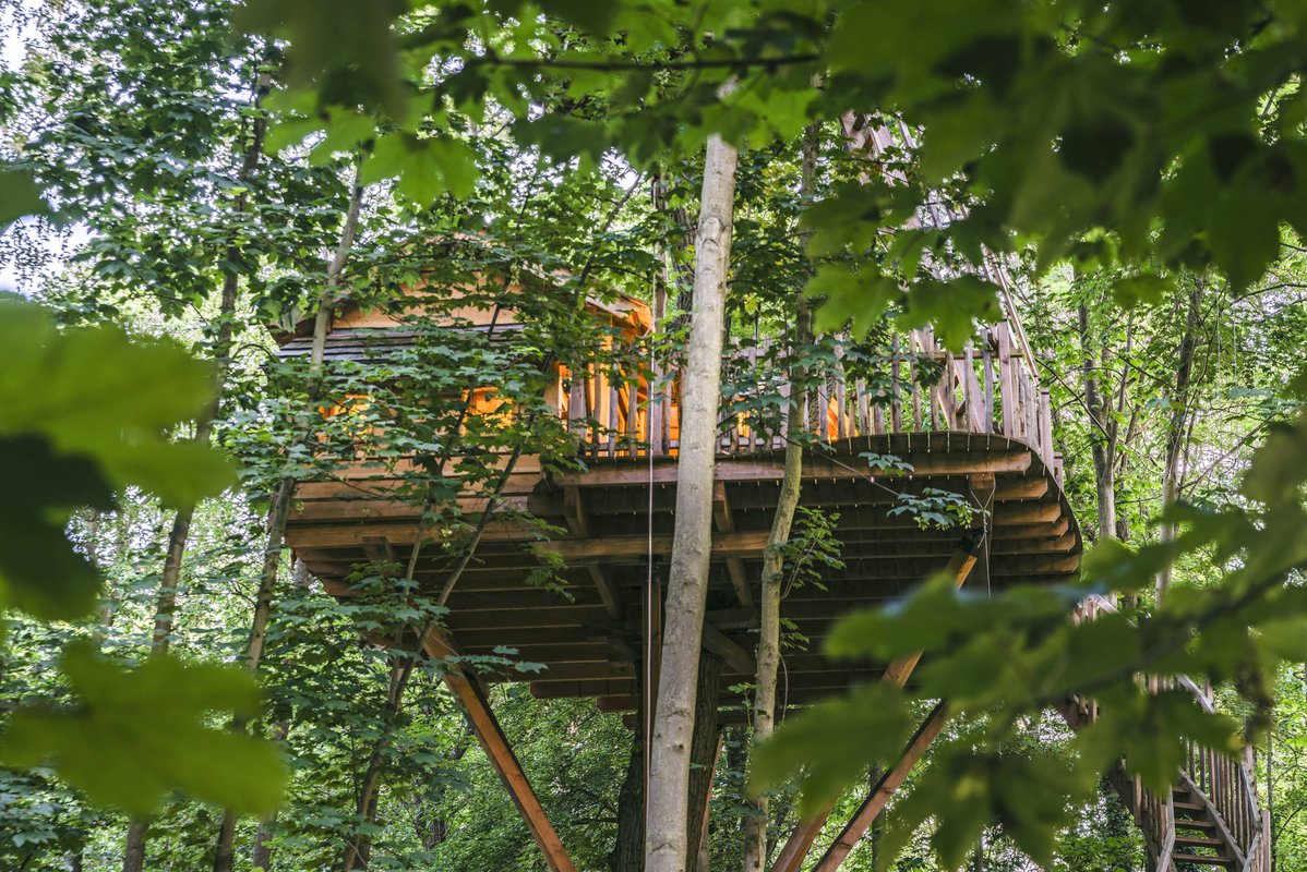 Cabane Spa Canopée à Raray (1)