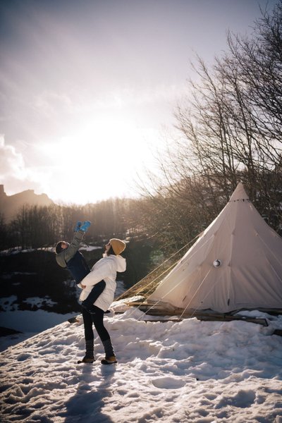 Hébergement AbracadaRoom : Tipi des Neiges en formule tout inclus ! - Image 1