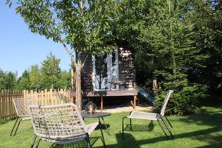 La Roulotte Kanavu au milieu des animaux