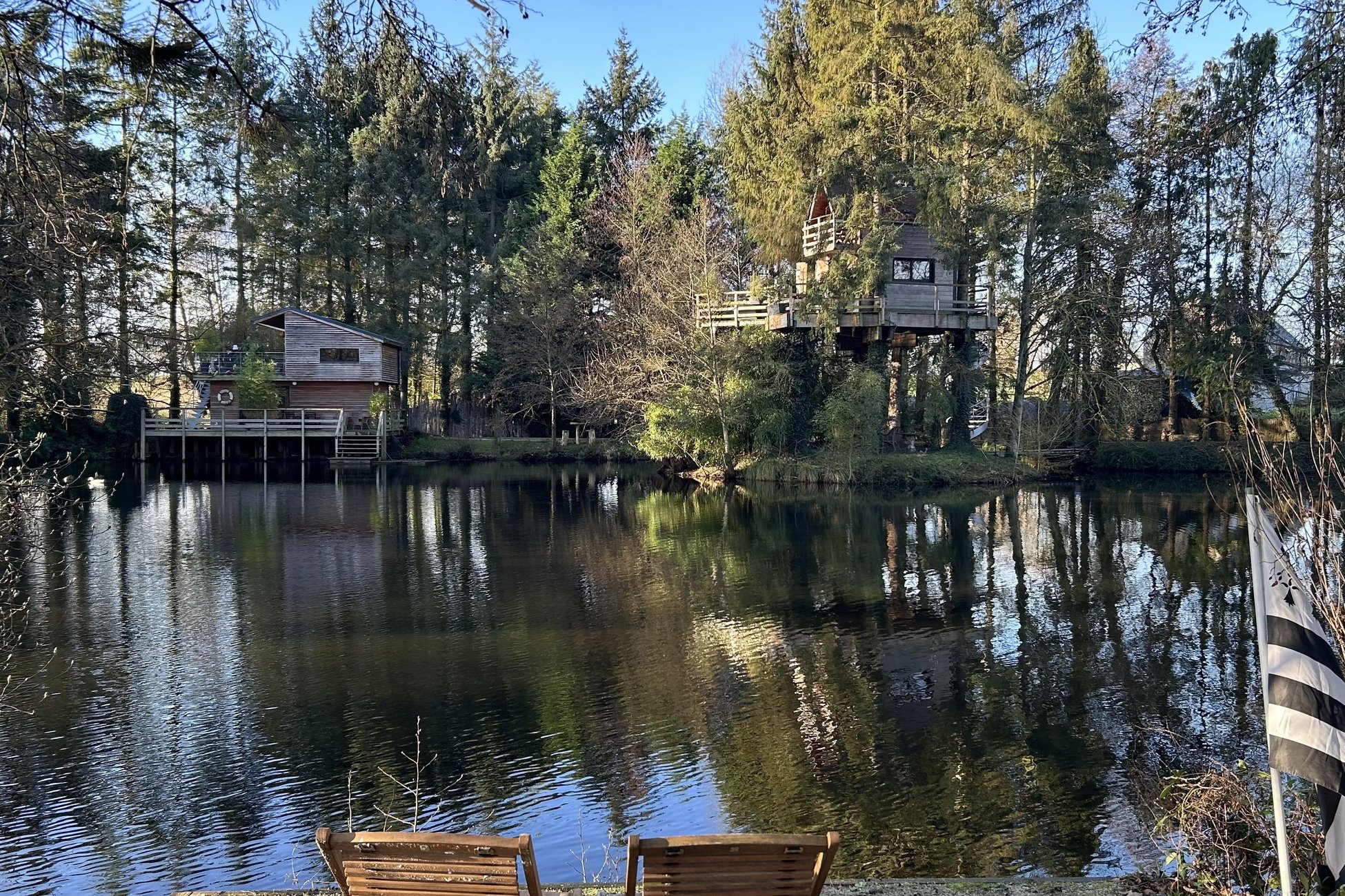 Hébergement UnicStay : Cabane Spa Koad'dour à Les Portes Du Coglais