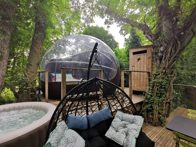 Hébergement AbracadaRoom : La bulle Sterenn et son SPA privatif - Image 3
