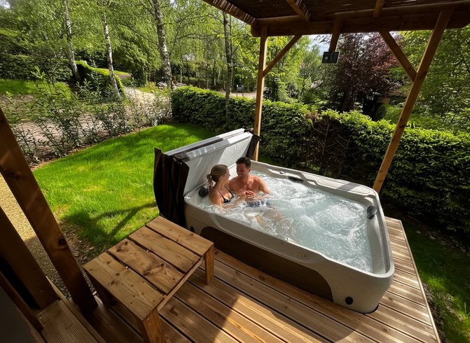 Hébergement AbracadaRoom : HY•Lødge Spa-4pers N°6 (Chalet nature avec spa privatif) - Image 3