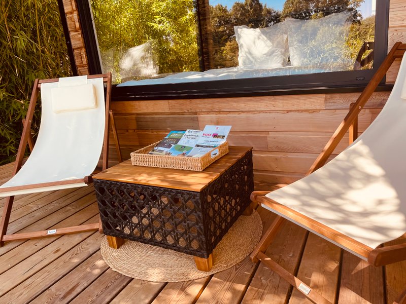 Hébergement AbracadaRoom : Lodge haut de gamme & bain nordique privatif au bord du Canal de Briare à 1h15 de Paris - Image 22