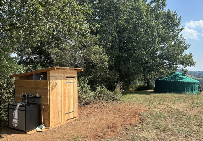 Hébergement AbracadaRoom : Yourte avec piscine partagée, vue panoramique - Image 10