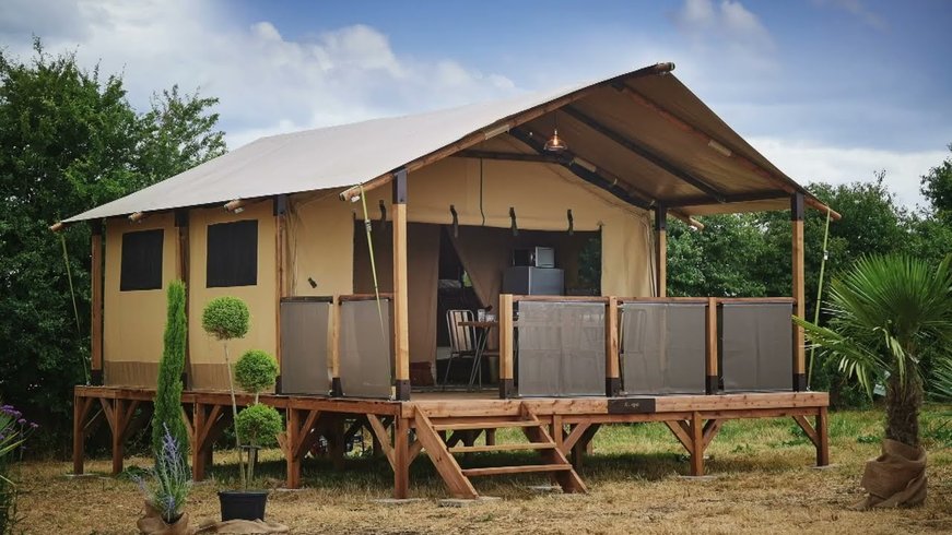 Hébergement AbracadaRoom : Tente lodge tout confort 1/5 pers. - Image 1