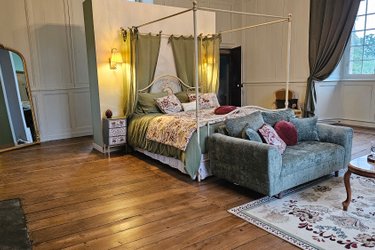 Chambre au château de la Noé sèche à Le Foeil (1)