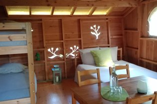 Cabane sur pilotis Bas-Rhin