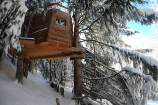 Cabane dans les arbres Savoie
