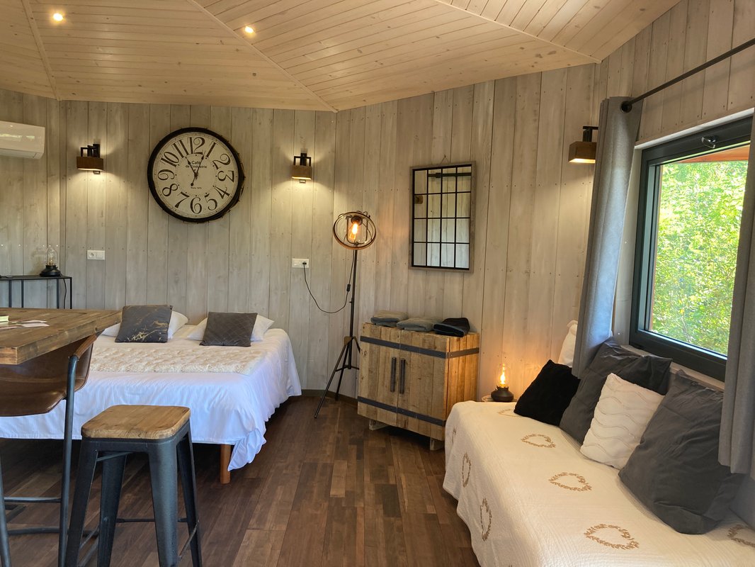 Cabane Spa du Potager à Villarzel Du Razès (34)