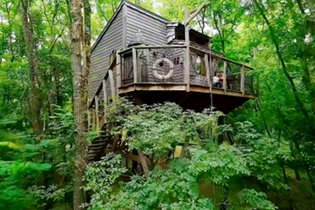 La Batelière sur Loire, Cabanes & Spa