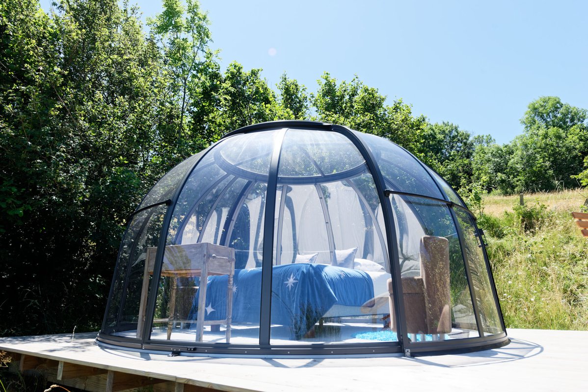 Dôme Céleste, accès piscine & SPA à Jaunac (10)