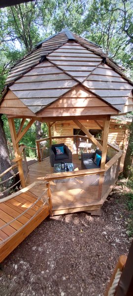 Hébergement AbracadaRoom : Cabane perchée GAIA & Spa - Image 17