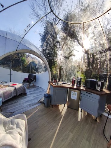 Hébergement AbracadaRoom : Maison bulle - Au Calme Absolu - Image 3