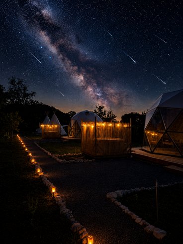 Hébergement AbracadaRoom : Dôme romantique avec petit-déjeuner et jacuzzi - Image 38