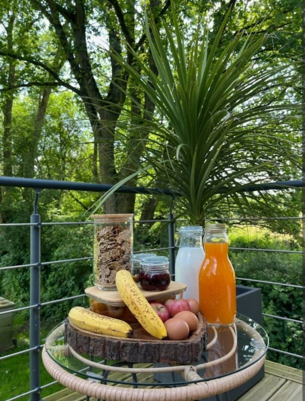 Au Cœur de la Cabane &  Spa à La Chapelle-Bayvel (7)