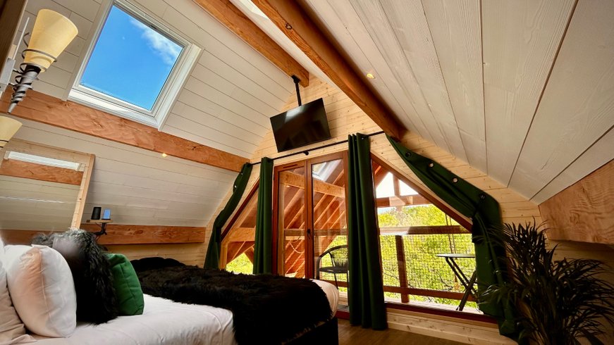 Hébergement AbracadaRoom : Cabane perchée & spa + sauna - Image 10
