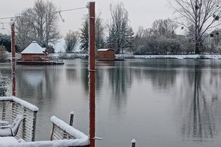Cabane sur l'eau Meuse