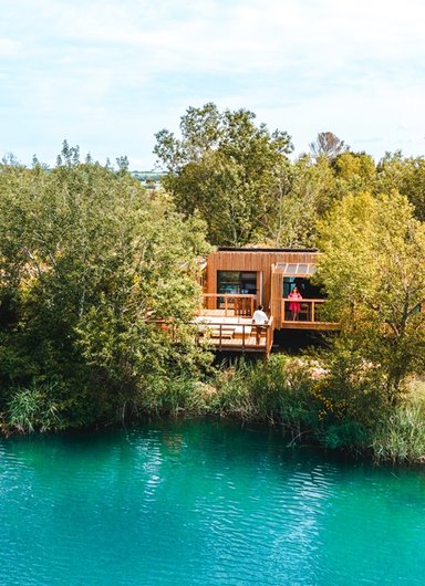 Cabane Spa Tropicale à Sorgues