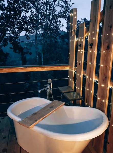 Hébergement AbracadaRoom : Tiny house MURATO avec baignoire extérieure - Image 11