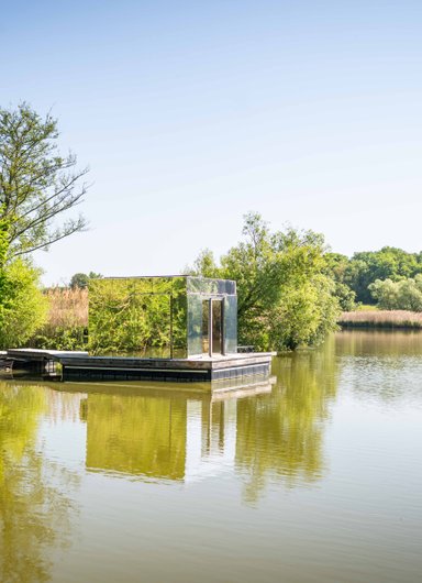 Cabane Spa Miroir 2 pers à Bâgé-Dommartin
